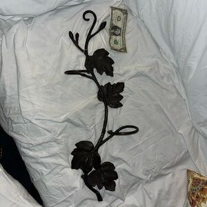 Decorative Cast Iron Leaf Wall Hook